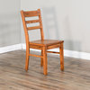 Sedona Ladderback Chair, Wood Seat