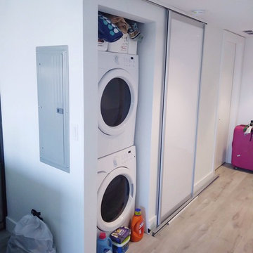 Glass Closet Doors for apartment on Bay Harbor Islands, Miami