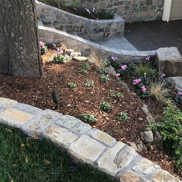 Sloped Entry garden