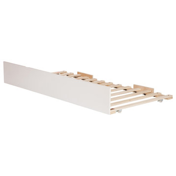 Urban Trundle Bed Twin Extra Long, White