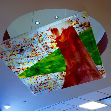 Suspended Lighting, Potekglass