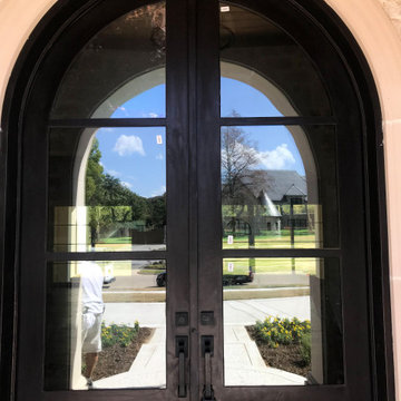 M2 Iron Doors DFW - Grid Double Door