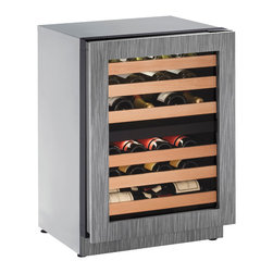 24" Independent Dual-Zone Wine Captain&reg; Model (2224ZWCINT) - Beer And Wine Refrigerators