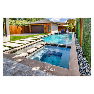 Inground Spa Designs Plano, Dallas, Highland Park - Pool - Dallas - by ...