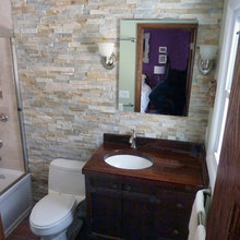 Bathroom in town