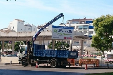 Obra de Remodelación en Plaza Antonio Banderas de Puerto Banús (Marbella)