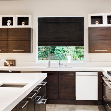 Radiance Privacy Weave Newport Espresso Bamboo Blinds