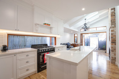 This is an example of a traditional kitchen in Sydney.