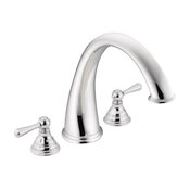 Moen Kingsley 2-Handle High Arc Roman Tub Faucet, Chrome