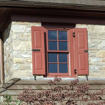 Raised Exterior Panels | Exterior Residential Windowscape