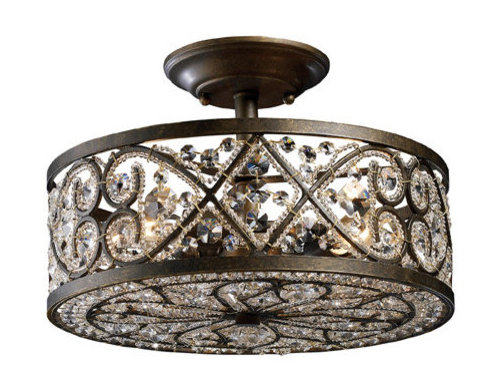 Too Much Crystal - Gauthier 3 Light Foyer Pendant Too Much Crystal - Gauthier 3 Light Foyer Pendant