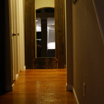 Barn Wood Leaner Mirror