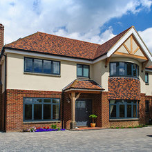 Front Porch & Driveway
