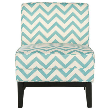 Mandy Chair Blue/White