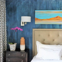 eclectic bedroom