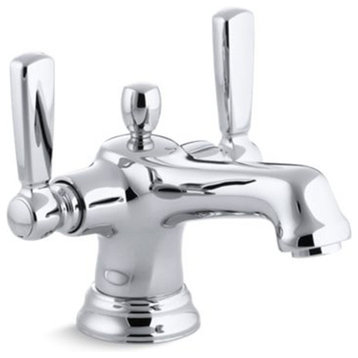 Kohler Bancroft Monoblock 1-Hole Bathroom Faucet, Polished Chrome