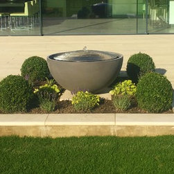 Solus Water Feature in the Surrey Hills - Garden Water Features