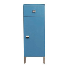 Easy Freestanding Bathroom Cabinet, Blue