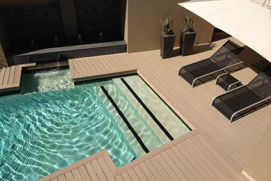 Pool - contemporary pool idea in Other