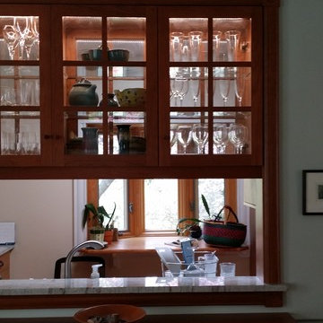 LED Lighting in Pass-thru cabinet