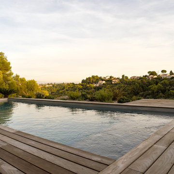 Aménagement paysager d'une belle villa