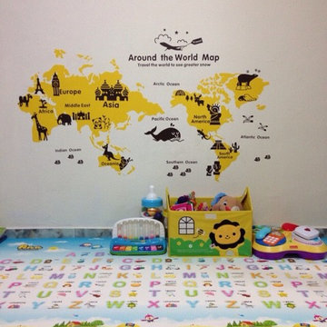 World map Wall decor
