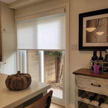Oakville Town Home Roller Blinds Motorized and Cordless