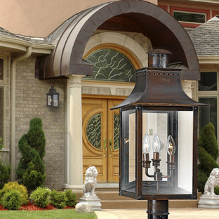 ニューヨークのおしゃれな家の外観の写真