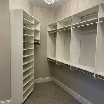New Closet System in a Walk-in Master