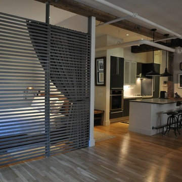 SoHo Loft Bedroom Divider