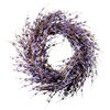 Faux Dried Lavender Floral Door Wreath
