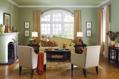 Inspiration for a living room remodel in Miami