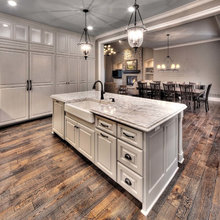 Kitchen/dining/living