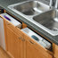 14" False Front Tip-Out Trays With Hinges, White
