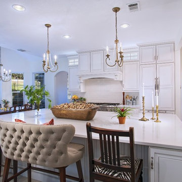 Classic French White Kitchen