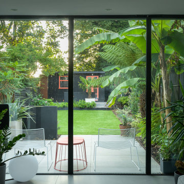 Modern Retro Garden - View from the interior