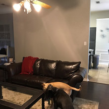 living room art work