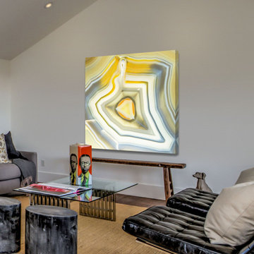 "Alabaster" Painting Print on Wrapped Canvas