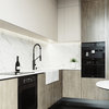 VIGO 30'' Handmade Matte Stone Farmhouse Kitchen Sink With Livingston Faucet