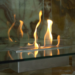 Bluworld - Nu-Flame Freestanding Fiero Ethanol Fireplace - Indoor Fireplaces