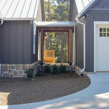 Siding Installation - James Hardie Board and Batten in Night Gray