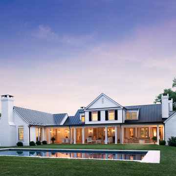 Horseshoe Hill Farm, Garden Elevation