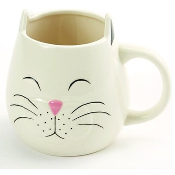 Design Imports Cat Mug