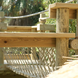 Treehouse Life treehouse timber work - Garden Playhouses