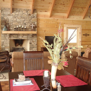 Log House in Marque
