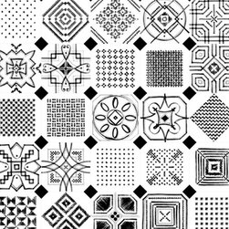 Octogono Variette Sombra - Wall & Floor Tiles