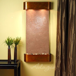 Cascade Springs Wall Fountain - Indoor Fountains