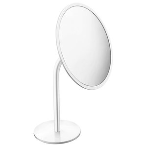 Zadro 7x Gooseneck Round Vanity Mirror In Chrome Acrylic Fg27 Contemporary Makeup Mirrors By Zadro Products Inc