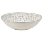 Elk Home - Elk Home S0017-8107 Hollywell - 14 Inch Bowl - The large, shallow farmhouse-inspired Hollywell boHollywell 14 Inch Bo White Reactive Glaze *UL Approved: YES Energy Star Qualified: n/a ADA Certified: n/a  *Number of Lights:   *Bulb Included:No *Bulb Type:No *Finish Type:White Reactive Glaze
