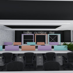 MODREN INTERIOR DESIGN OFICE BY STUDIO DIGIARCH - Desks & Writing Bureaus